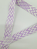 M. Chevron bag strap 38 mm - lilac