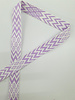 Chevron bag strap 38 mm - lilac
