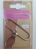 snap hook silver - 50 mm - 1 piece