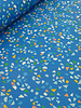 Whoopsie Daisy scattered garden blue - cotton