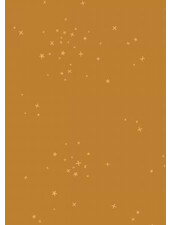 freckles cognac with stars - cotton