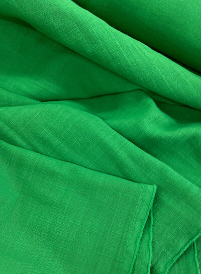 Swafing grass green - soft double gauze