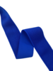 zachte taille elastiek - 40 mm - electric blue