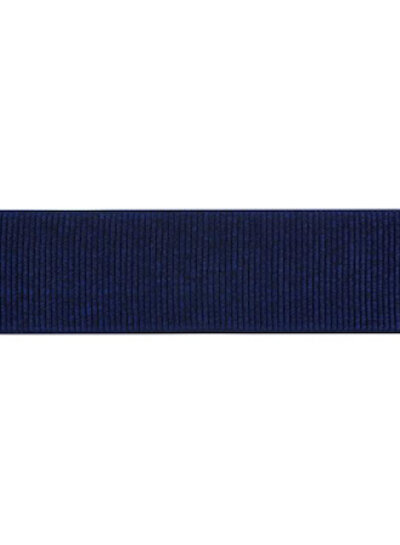 marineblauw ribbel boord elastiek 6cm
