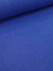 cobalt blue linen cotton mix double gauze / plain tetra