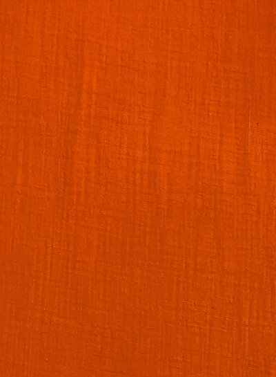 Hermes orange linen cotton mix double gauze / plain tetra