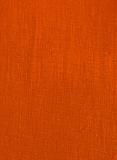 M. Hermes orange linen cotton mix double gauze / plain tetra