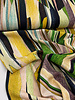 M. shades of green abstract print - poplin viscose