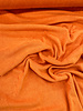 Madeline orange sponge - stretch terry cloth