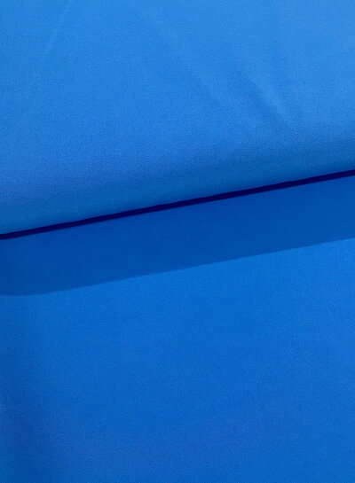 M. Klein blue - classy draped trouser fabric