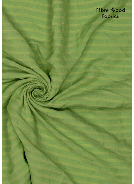 Fibremood green ton sur ton - linen viscose blend - Marisol