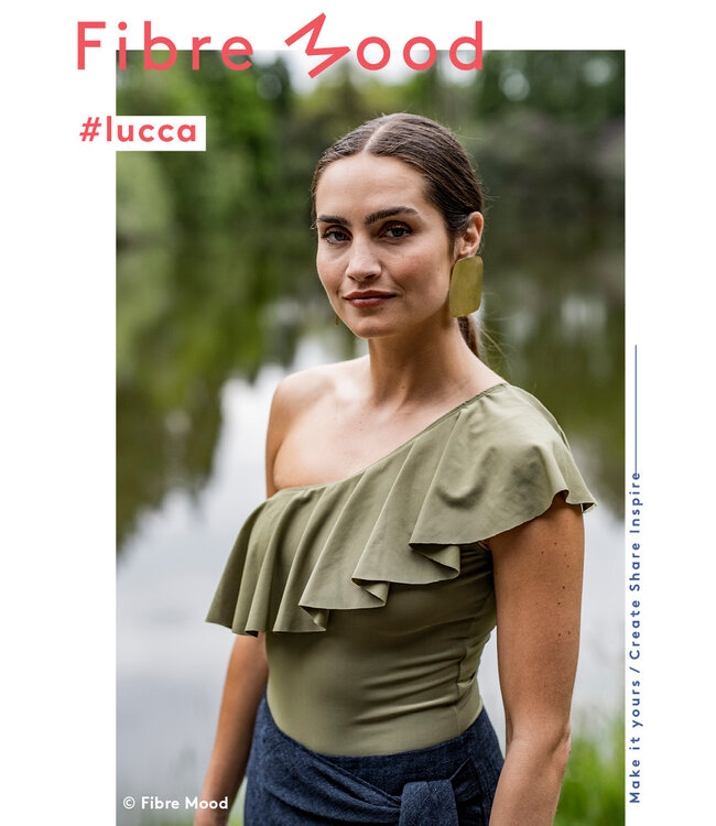 Fibremood khaki groen - lycra/travel/sportswear zomer - Fibre Mood LUCCA