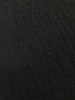 black - linen cotton mix double gauze / plain tetra