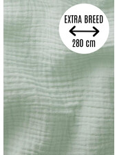 Madeline double gauze tetra - 280 cm width - mint