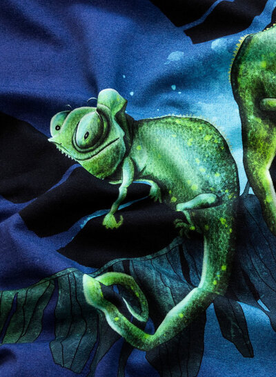 THORSTEN BERGER into the wild chameleons - panel jersey 80 cm