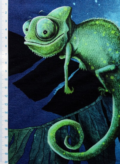 THORSTEN BERGER into the wild chameleons - panel jersey 80 cm