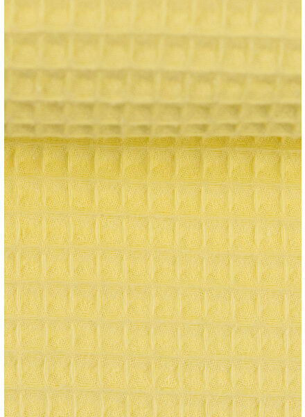 M. chartreuse yellow waffle cotton