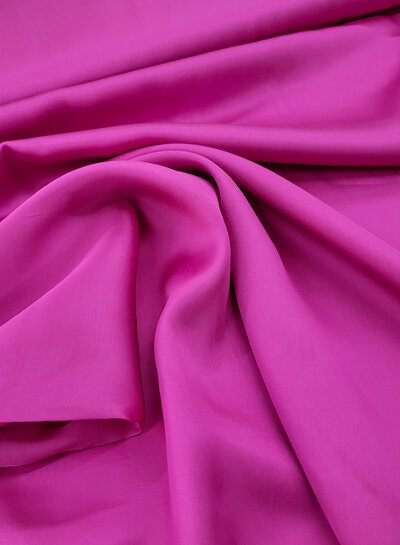 Madeline fuchsia - rayon viscose satijn