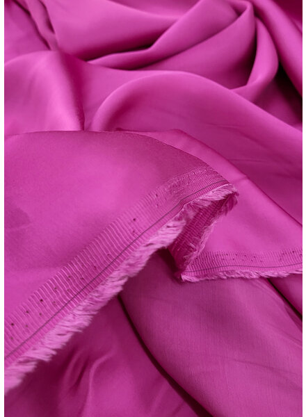 Madeline fuchsia - rayon viscose satijn