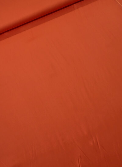 Hermès orange - rayon viscose satin