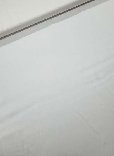 Madeline cloud white - rayon viscose satin