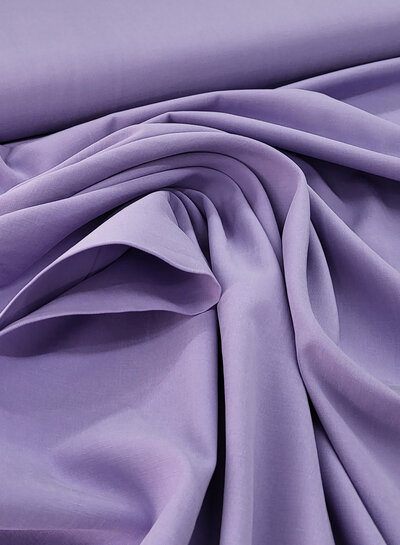 Madeline lila - lyocell katoen blend - mooie twill binding