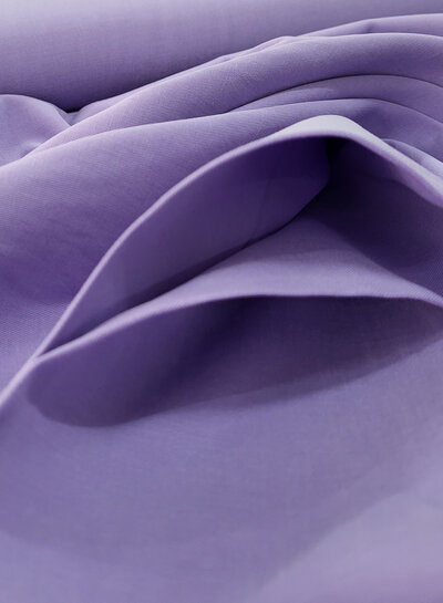 Madeline lila - lyocell katoen blend - mooie twill binding