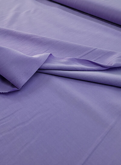 Madeline lila - lyocell katoen blend - mooie twill binding