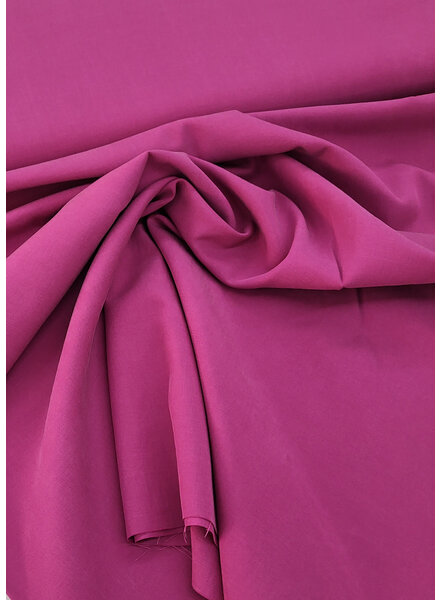 Madeline fuchsia - lyocell cotton blend - beautiful twill binding