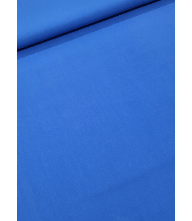kobaltblauw - lyocell katoen blend - mooie twill binding
