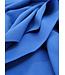 kobaltblauw - lyocell katoen blend - mooie twill binding