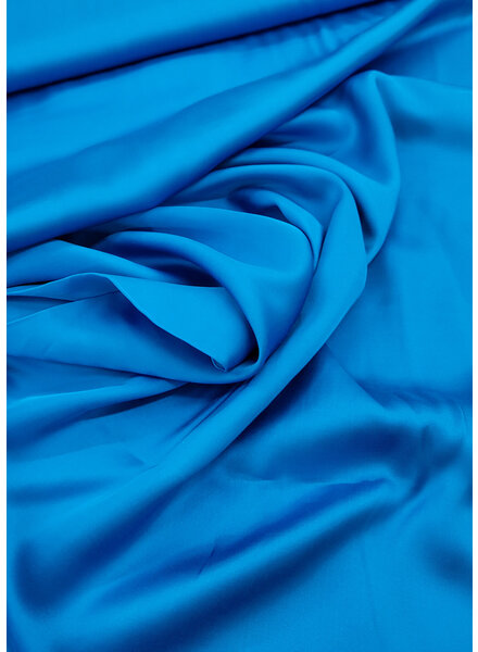 M. turquoise - rayon viscose satijn