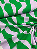 M. green lilac abstract print - poplin cotton