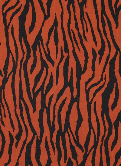 rust zebra - viscose