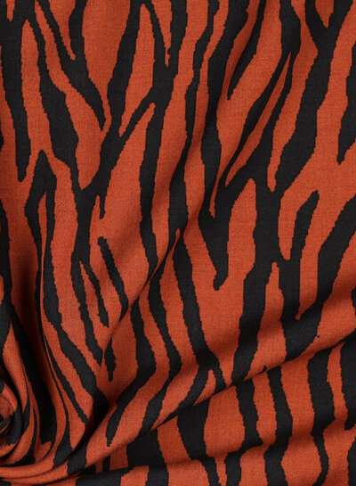 roest zebra - viscose