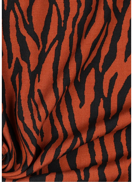 roest zebra - viscose