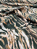 M. khaki zebra - cupro cotton blend