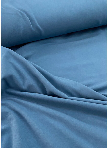 denim blue - soft sweater - GOTS