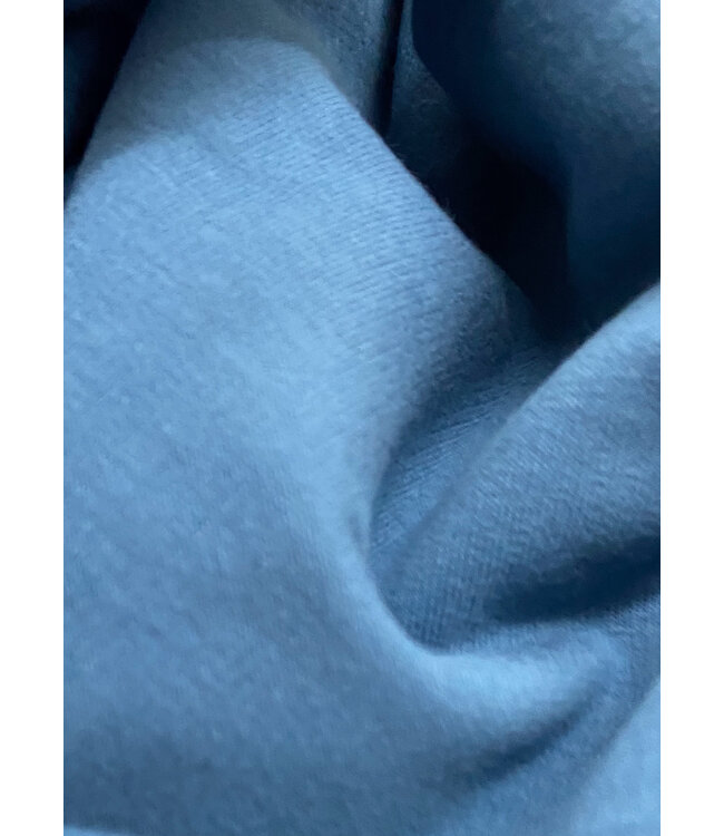 denimblauw - soft sweater - GOTS