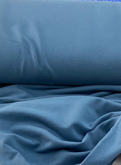 denim blue - soft sweater - GOTS