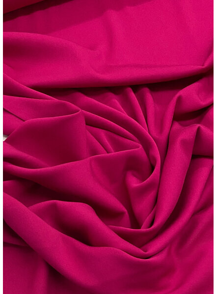 fuchsia - viscose twill, slightly stretchy - beautiful heavier quality
