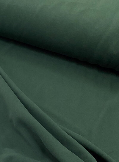 bottle green - soft sweater - GOTS