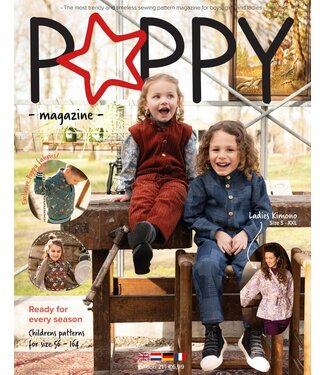 Poppy fabrics Be Inspired by Poppy EDITION 21