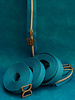 SBM coil zipper Ocean Blue with rose gold coil #5 (excl. zipper pullers)