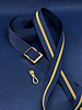 SBM coil zipper Lazulli Blue with warm gold coil #5 (excl. zipper pullers)