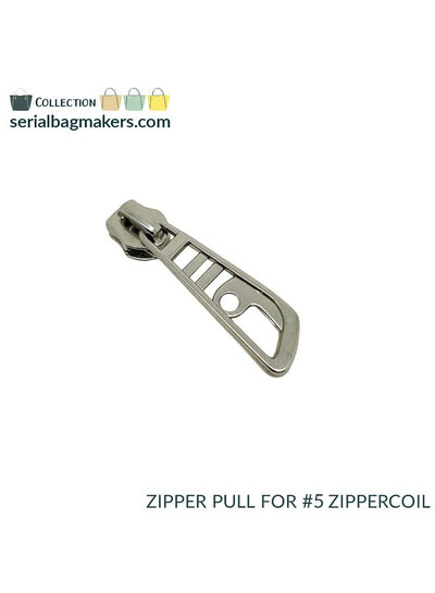 ZipperZoo Zipper puller #5 - dragonfly - nickel packed per 3