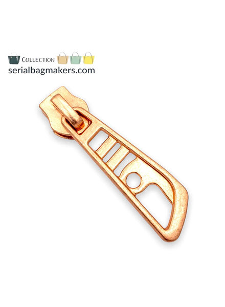ZipperZoo Zipper puller #5 - dragonfly - rose gold packed per 3