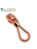 ZipperZoo Zipper Puller #5 - Rope - Rose Gold Packed per 3