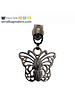 ZipperZoo Zipper puller #5 - butterfly - gun metal packed per 3