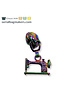 ZipperZoo zipper puller #5 - sewing machine - rainbow packed per 3
